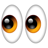 emoji de ojos